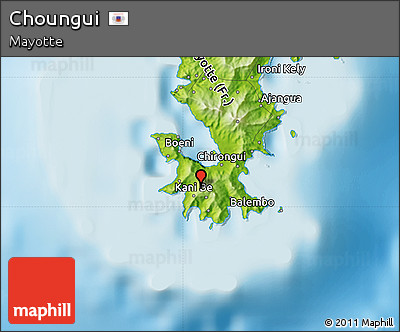 Physical Map of Choungui