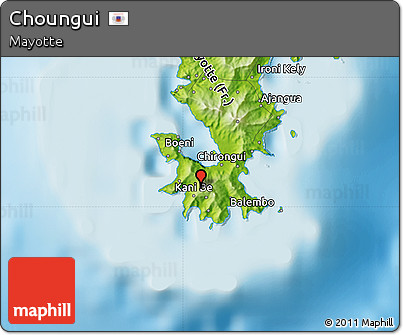 Physical Map of Choungui
