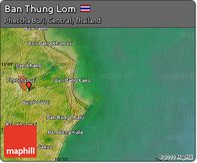 Satellite Map of Ban Thung Lom