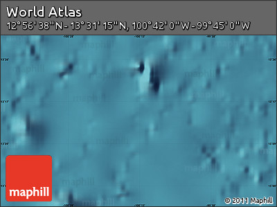Satellite Map of the Area around 13° 13' 56" N, 100° 13' 29" W