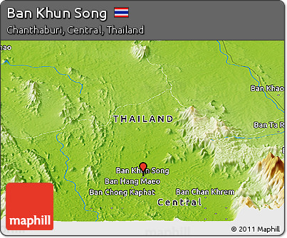 Physical Panoramic Map of Ban Khun Song
