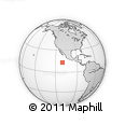 Outline Map of the Area around 13° 13' 56" N, 110° 25' 30" W, rectangular outline