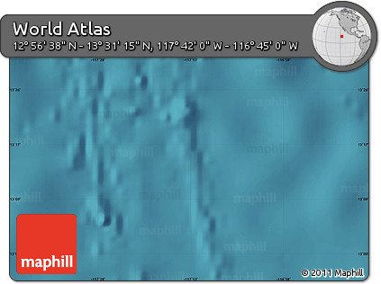 Satellite Map of the Area around 13° 13' 56" N, 117° 13' 29" W
