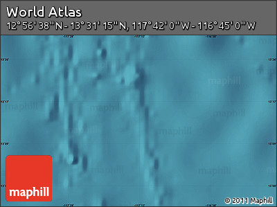 Satellite Map of the Area around 13° 13' 56" N, 117° 13' 29" W