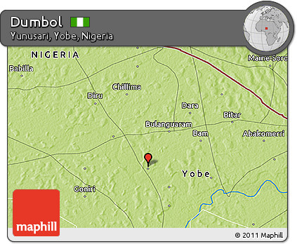 Physical 3D Map of Dumbol