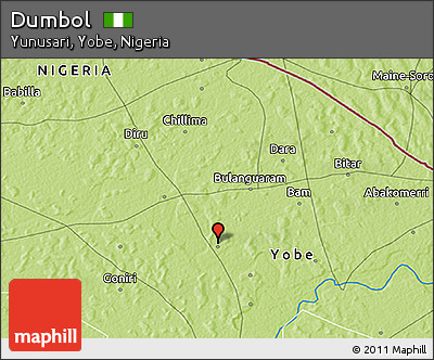 Physical 3D Map of Dumbol