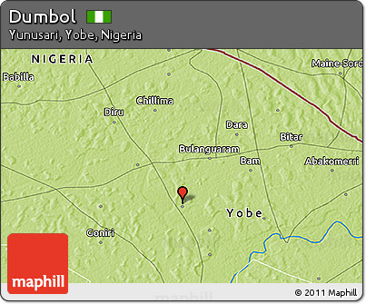 Physical 3D Map of Dumbol