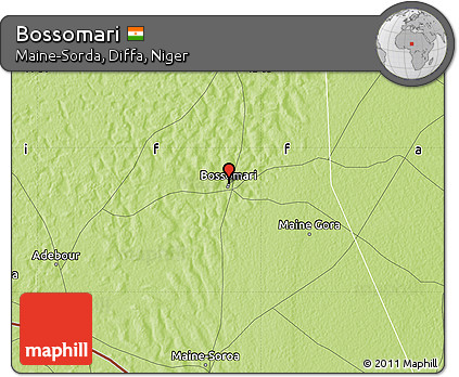 Physical Map of Bossomari