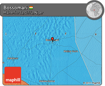 Political Map of Bossomari