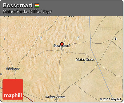 Satellite Map of Bossomari