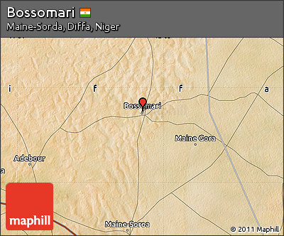 Satellite Map of Bossomari