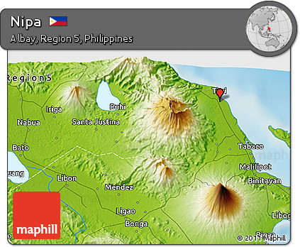 Physical 3D Map of Nipa