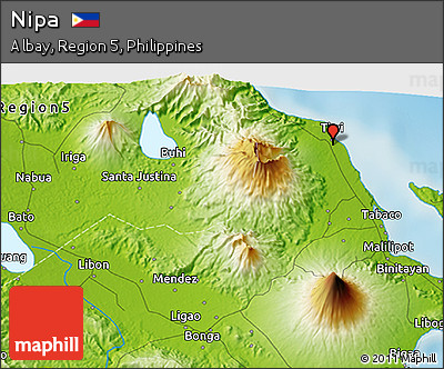 Physical 3D Map of Nipa