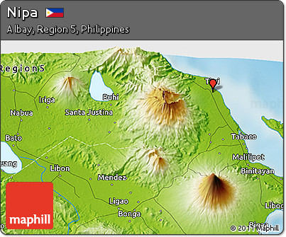 Physical 3D Map of Nipa