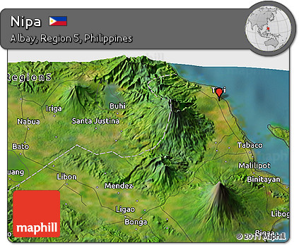 Satellite 3D Map of Nipa