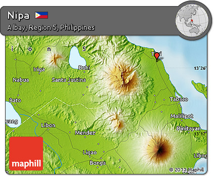 Physical Map of Nipa