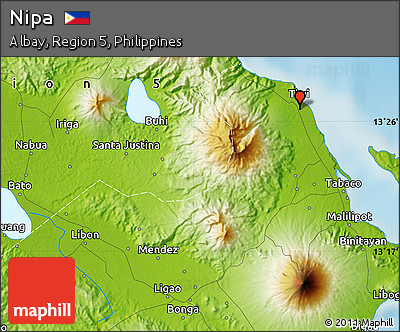 Physical Map of Nipa