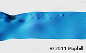 Physical Panoramic Map of the area around 13° 13' 56" N, 139° 28' 29" E