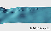 Satellite Panoramic Map of the area around 13° 13' 56" N, 139° 28' 29" E