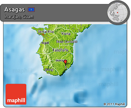 Physical 3D Map of Asagas