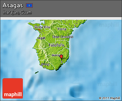 Physical 3D Map of Asagas