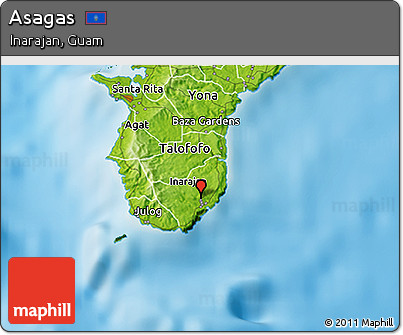 Physical 3D Map of Asagas