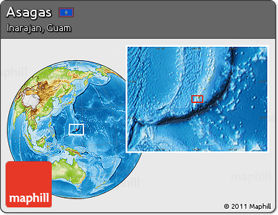 Physical Location Map of Asagas