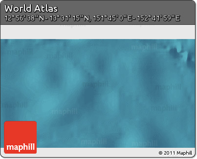 Satellite 3D Map of the Area around 13° 13' 56" N, 152° 13' 29" E
