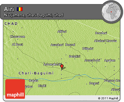 Physical 3D Map of Airi