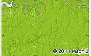 Physical Map of the area around 13° 13' 56" N, 15° 13' 29" W