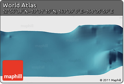 Satellite Panoramic Map of the Area around 13° 13' 56" N, 164° 7' 30" E