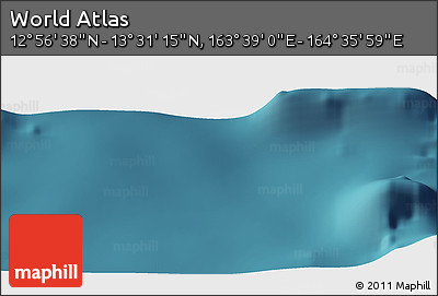 Satellite Panoramic Map of the Area around 13° 13' 56" N, 164° 7' 30" E