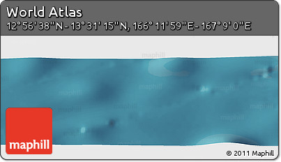 Satellite Panoramic Map of the Area around 13° 13' 56" N, 166° 40' 30" E