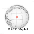 Outline Map of the Area around 13° 13' 56" N, 178° 25' 30" W, rectangular outline