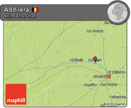 Physical 3D Map of Addilera