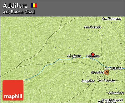 Physical 3D Map of Addilera
