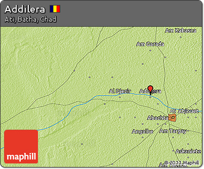 Physical 3D Map of Addilera