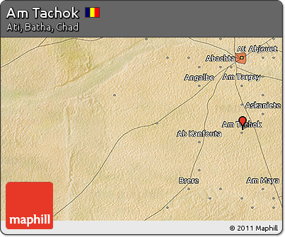 Satellite 3D Map of Am Tachok