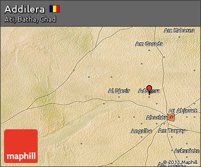Satellite 3D Map of Addilera