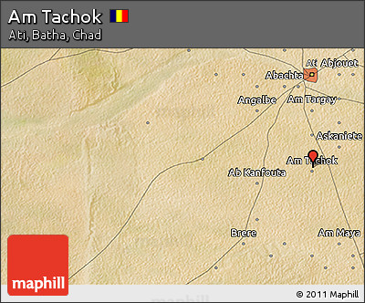 Satellite 3D Map of Am Tachok