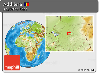 Physical Location Map of Addilera