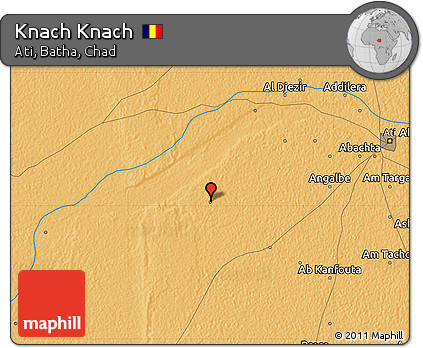 Political Map of Knach Knach