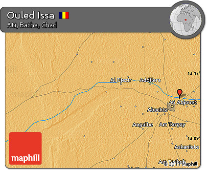 Political Map of Ouled Issa
