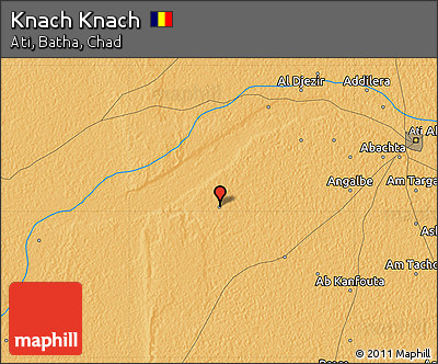 Political Map of Knach Knach