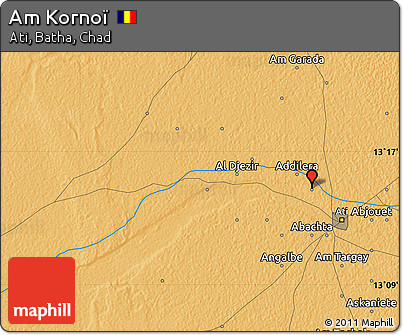 Political Map of Am Kornoï