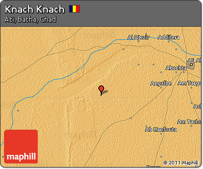 Political Map of Knach Knach