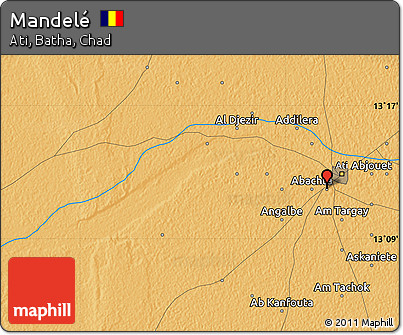 Political Map of Mandelé