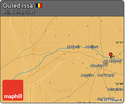 Political Map of Ouled Issa