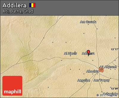 Satellite Map of Addilera