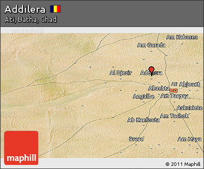 Satellite Panoramic Map of Addilera